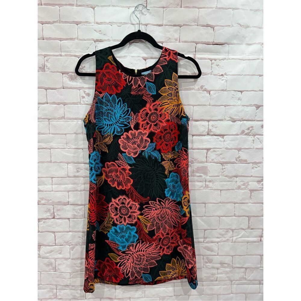 CeCe sleeve less summer‎ polyester  dress size small